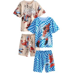 Next Nachtkledij  beige / blauw / rood / wit