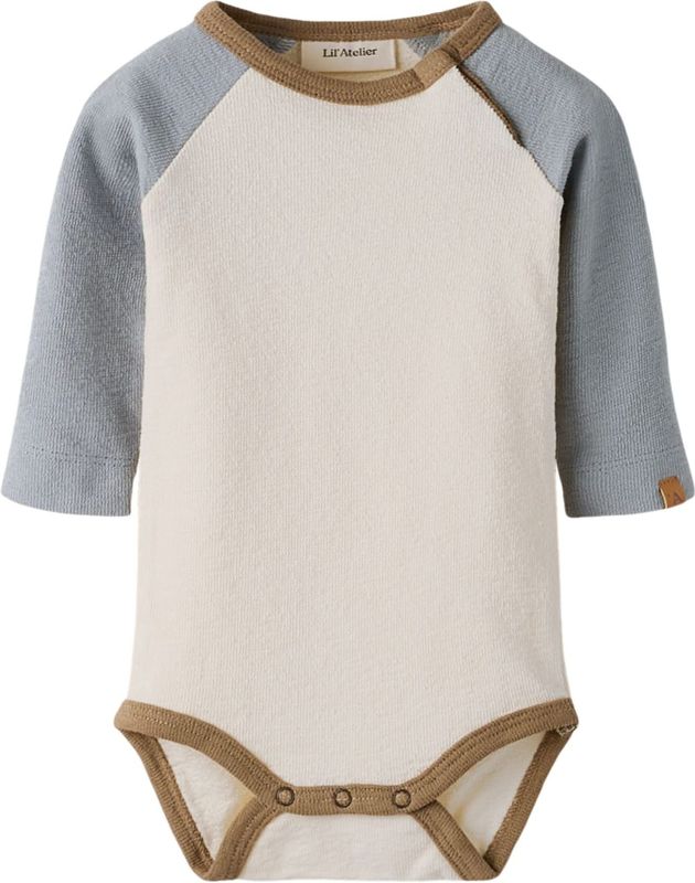 NAME IT Rompertje/body  beige / blauw