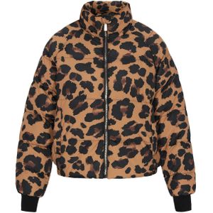 faina Winterjas  bruin / donkerbruin / zwart