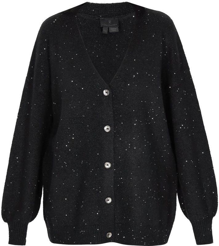 DreiMaster Klassik Gebreid vest  zwart