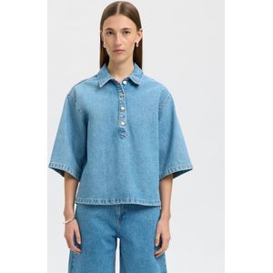 SELECTED Blouse  blauw