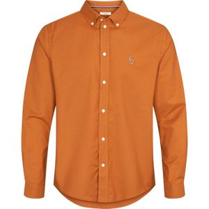 U.S. POLO ASSN. Overhemd 'Calvert'  oranje