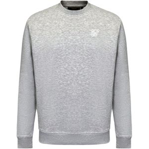 SikSilk Sweatshirt  grijs / wit