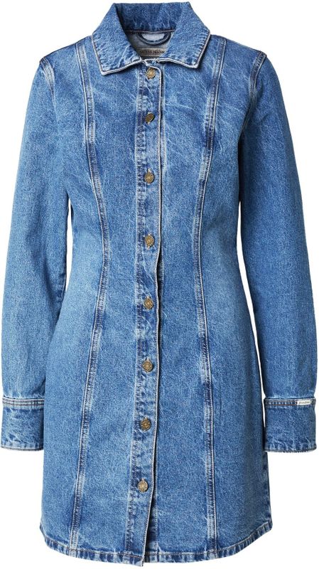 GUESS JEANS - Blousejurk - Blauw - Denim