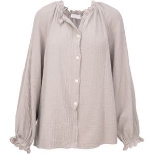 Seasons of April Blouse 'Emma'  lichtbruin