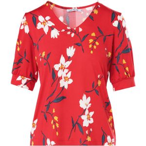 Quiosque Blouse  geel / groen / rood / wit