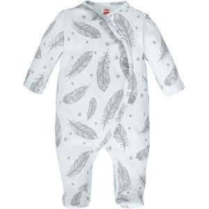 Makoma Rompertje/body  grijs / wit