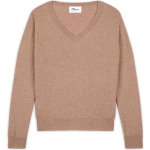 JUST CASHMERE Trui 'Nora'  camel