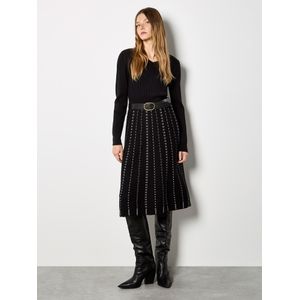 Apricot Jurk  zwart / wit