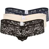 LASCANA - Hipster - Kant - Set van 3 - Dames