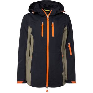 LAURASØN Functionele jas  nachtblauw / grijs / oranje