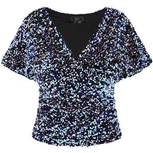 faina Blouse  blauw