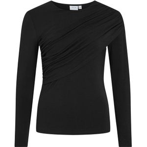 VILA Shirt 'VISEMPA'  zwart