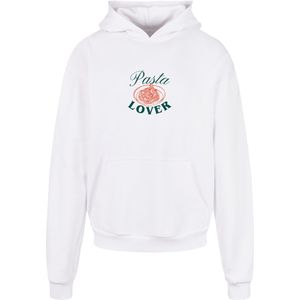 F4NT4STIC Sweatvest 'Pasta Lover'  donkergroen / kreeft / wit