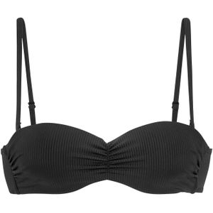 Look - Bandeau Bikini - Zwart - Gewatteerd Met Beugel