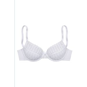 Balconette BH - Wit - Kant - Beugel - Basic Pasvorm