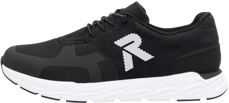 OTTO RIEKER Preston Hardloopsneakers - Zwart - Elastiek Sluiting - Laag