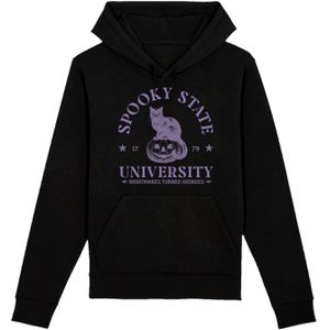 Sweatshirt 'Halloween University Spooky state cat'