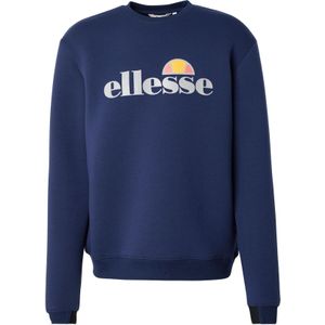 ELLESSE Sweatshirt 'Corvaro'  navy / geel / lichtgrijs / watermeloen rood