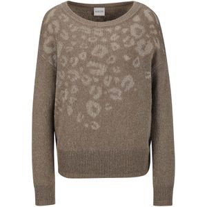 MADELEINE Trui  crème / donkerbeige