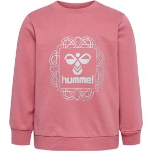 Hummel - Sweatshirt - Fuchsia - Normale Pasvorm - Lange Mouw