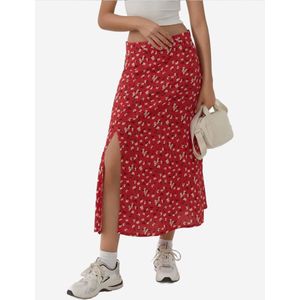 Hiccup Rok  donkerrood / zwart / wit