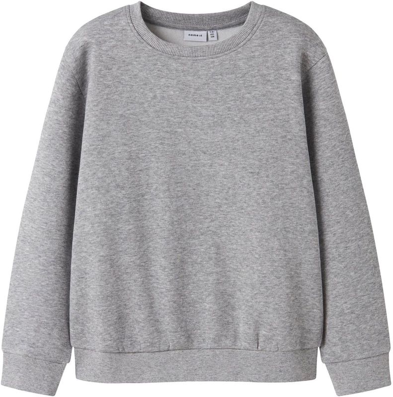 Sweatshirt - Regular Fit - Lange Mouwen - Ronde Hals - Geribde Manchetten