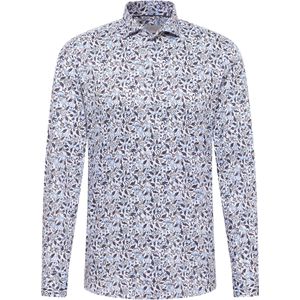 Eterna - Overhemd - Denim - Slim fit - NON IRON (strijkvrij)