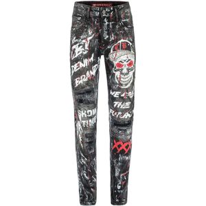 CIPO & BAXX Jeans  gemengde kleuren / zwart