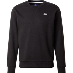 La Martina Sweatshirt  zwart / wit