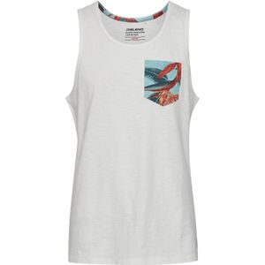 BLEND Shirt 'Troppo'  lichtgrijs