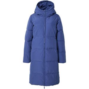 Mazine - Womens Basic Puffer Coat - Lange Jas - Blauw