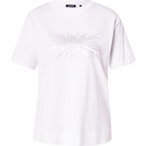 JOOP! Shirt 'Tesia'  zilver / wit