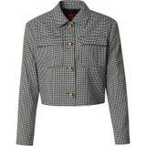 HUGO Tussenjas 'Alero-2'  ecru / zwart