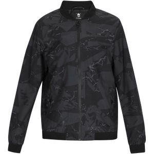 TUFFSKULL - Bomberjack - Abstract Print - Met Opstaande Kraag - Lange Mouwen