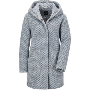 Goldner Tussenmantel  lichtblauw / grijs