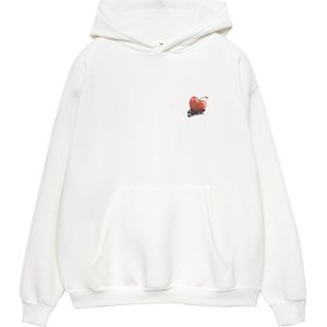 Pull&Bear Sweatshirt 'Cereza STWD'  groen / rood / zwart / wit