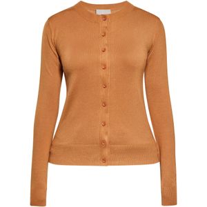 DreiMaster Klassik Gebreid vest  karamel