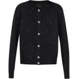 DreiMaster Klassik Gebreid vest  zwart