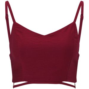 Guido Maria Kretschmer Women Top 'Athina'  robijnrood