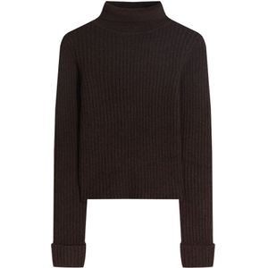 Bershka Trui  donkerbruin