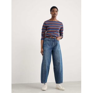 Seasalt Cornwall Shirt 'Sailo'  blauw / donkerblauw / bruin / rood