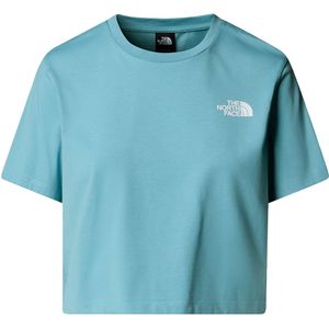 The North Face - Simple Dome Cropped T-shirt - Katoen - Met Korte Mouwen
