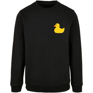 F4NT4STIC Sweatshirt 'Yellow Rubber Duck'  geel / zwart