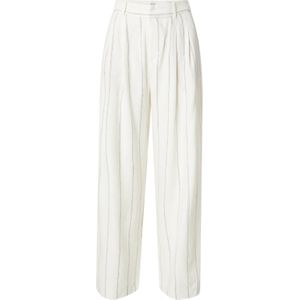 GAP Bandplooibroek  grijs / wit