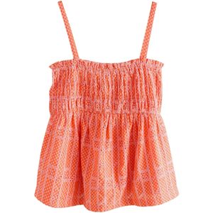 Next Top  oranje / rosa