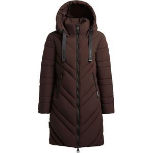 khujo - Taby - Gewatteerde Jas - Donkerbruin - Normale Pasvorm