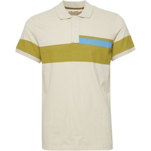 BLEND Shirt 'Bhudo'  blauw / olijfgroen / lichtgroen