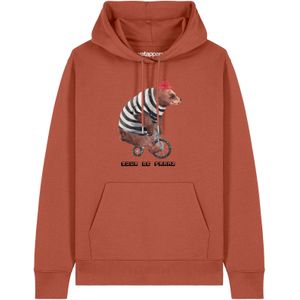 Watapparel Sweatshirt ' Tour de Franz '  lichtbruin / gemengde kleuren