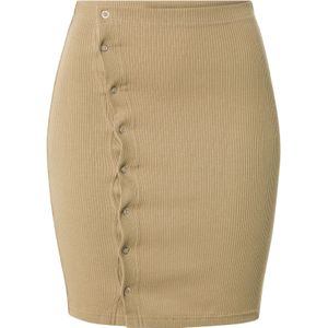 A LOT LESS Rok  olijfgroen